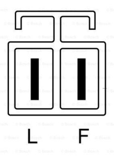 Фото 2 - Автомобільний генератор BOSCH 0 986 084 150 (0986084150)