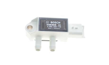 Датчик давления выхлопных газов Dacia Logan/Duster 1.5dCi 12-/Renault Megane 1.5/1.6dCi 15- - ((208156551R, 2082700Q0L, 227701177R, 4424052, 6000616924)) BOSCH 0 986 280 719