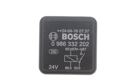 Реле поворотів (24V) Man/MB/Scania 0 986 332 202 - BOSCH 0986332202