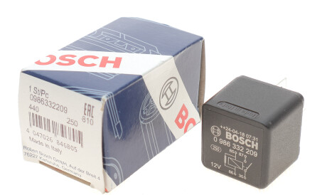 Фото 2 - Реле BOSCH 0 986 332 209 (0986332209)