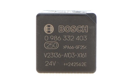 Przekaznik uniwersalny 24v 20a - (1172393, 5000287954, 4786690) BOSCH 0986332403