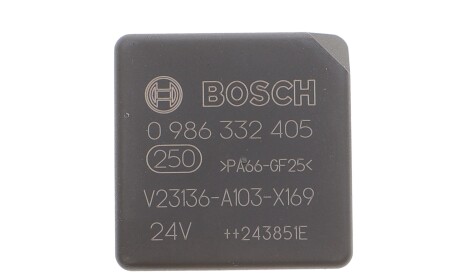 Реле багатофункціональне (24V) Man TGM/TGS/TGX/MB SK 87-22 0 986 332 405 - BOSCH 0986332405