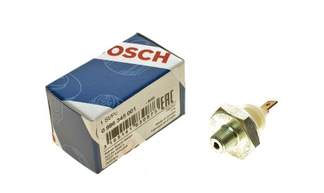 Реле, система змащування - (1258A003, MD001482, MD138993) BOSCH 0 986 345 001