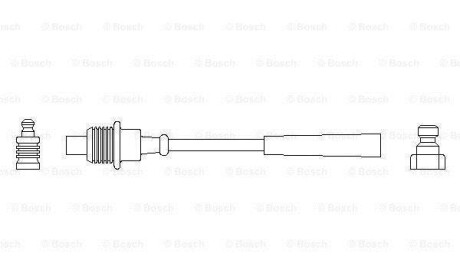 Провод зажигания - BOSCH 0986356151