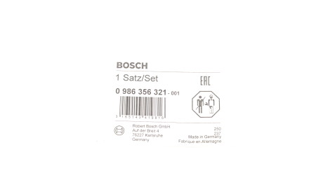Фото 3 - Провод высоковольтный BOSCH 0 986 356 321 (0986356321)