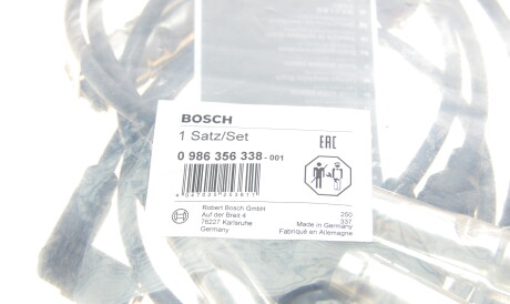 Фото 2 - Провод высоковольтный BOSCH 0 986 356 338 (0986356338)