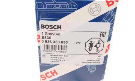 Фото 7 - Провід високовольтний BOSCH 0 986 356 830 (0986356830)