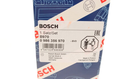 Фото 7 - Провод высоковольтный BOSCH 0 986 356 970 (0986356970)