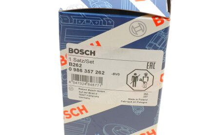 Фото 8 - Провод высоковольтный BOSCH 0 986 357 262 (0986357262)