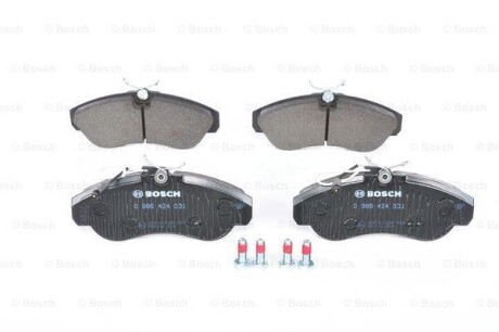 Фото 2 - Гальмівні колодки BOSCH 0 986 424 031 (0986424031)