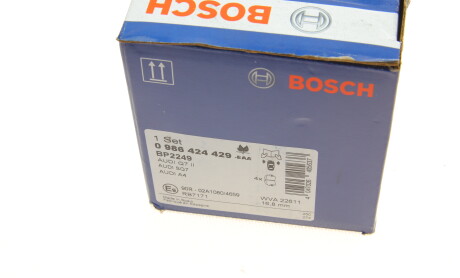 Фото 6 - Гальмівні колодки BOSCH 0 986 424 429 (0986424429)