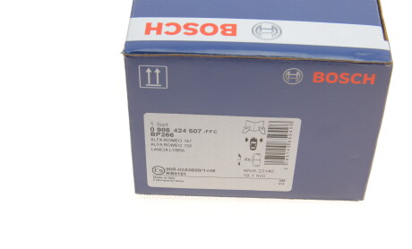 Фото 6 - Гальмівні колодки BOSCH 0 986 424 507 (0986424507)