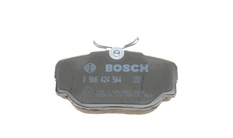 Фото 2 - Гальмівні колодки BOSCH 0 986 424 564 (0986424564)