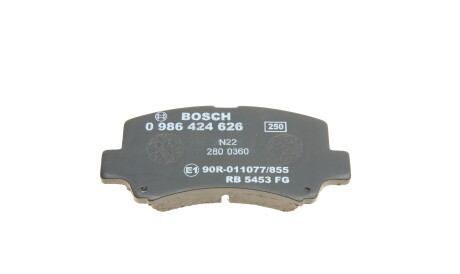 Фото 3 - Гальмівні колодки BOSCH 0 986 424 626 (0986424626)