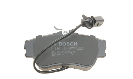 Фото 3 - Гальмівні колодки BOSCH 0 986 424 672 (0986424672)