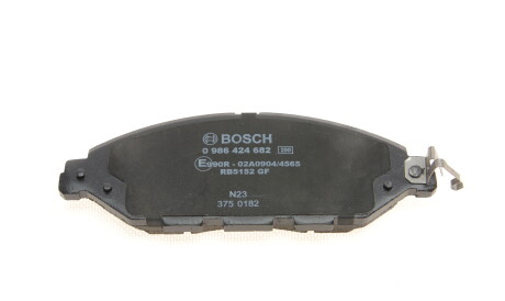 Фото 2 - Тормозные колодки BOSCH 0 986 424 682 (0986424682)