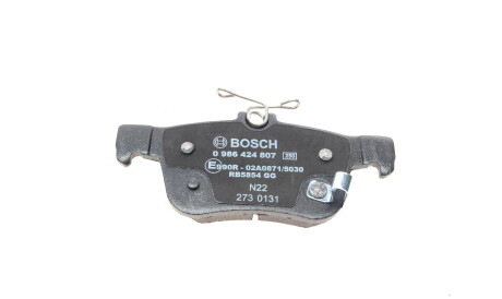 Фото 3 - Тормозные колодки BOSCH 0 986 424 807 (0986424807)
