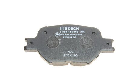 Фото 3 - Гальмівні колодки BOSCH 0 986 424 808 (0986424808)