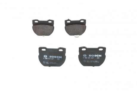 Гальмівні колодки, дискові - (sfp000250, sfp000130) BOSCH 0 986 424 827