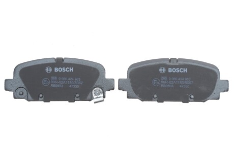 Фото 4 - Гальмівні колодки BOSCH 0986424963