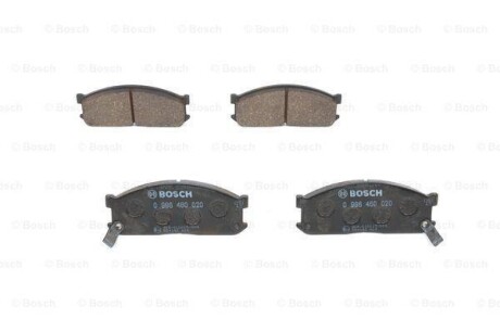 Фото 2 - Тормозные колодки BOSCH 0 986 460 020 (0986460020)
