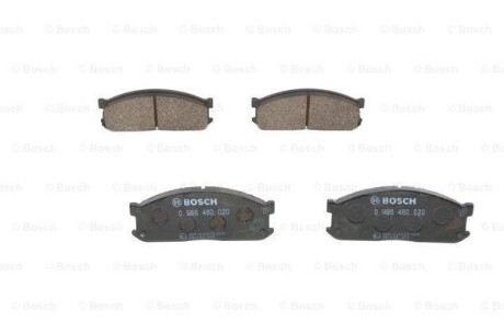 Фото 4 - Тормозные колодки BOSCH 0 986 460 020 (0986460020)