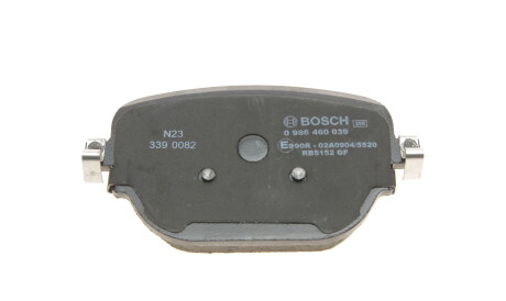 Фото 2 - Тормозные колодки BOSCH 0 986 460 039 (0986460039)
