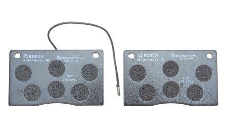 Фото 4 - Тормозные колодки BOSCH 0 986 460 932