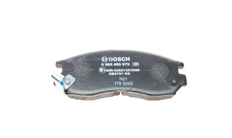 Фото 3 - Гальмівні колодки BOSCH 0 986 460 979 (0986460979)