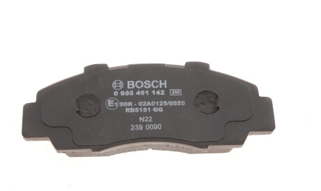 Фото 2 - Гальмівні колодки BOSCH 0 986 461 142 (0986461142)