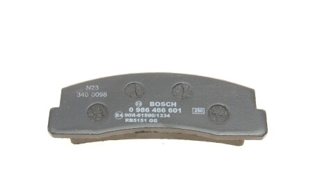 Фото 2 - Гальмівні колодки BOSCH 0 986 466 601 (0986466601)