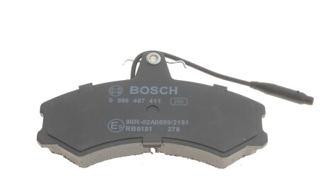 Фото 3 - Гальмівні колодки BOSCH 0 986 467 411 (0986467411)