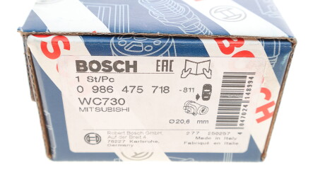 Фото 2 - Робочий гальмівний циліндр BOSCH 0 986 475 718 (0986475718)
