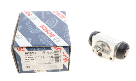 Циліндр гальмівний задній Fiat Brava 95-01 Bravo I 95-01 (d=22mm) - (9948931, 9947094) BOSCH 0 986 475 904