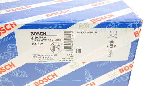Фото 6 - Гальмівний барабан BOSCH 0 986 477 042 (0986477042)