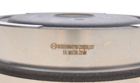 Фото 3 - Тормозной барабан BOSCH 0 986 477 100 (0986477100)