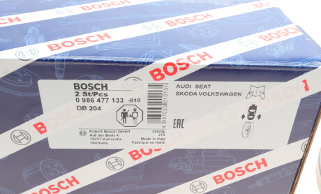 Фото 7 - Гальмівний барабан BOSCH 0 986 477 133 (0986477133)