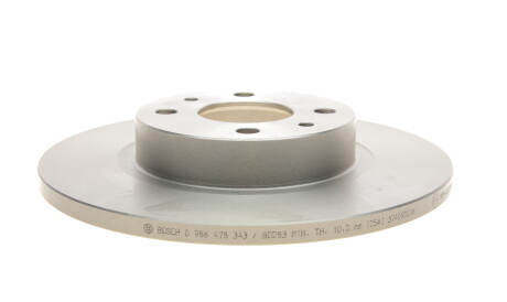 Фото 3 - Тормозной диск BOSCH 0 986 478 343 (0986478343)