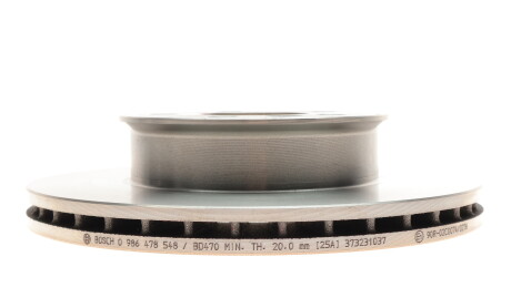 Фото 5 - Тормозной диск BOSCH 0 986 478 548 (0986478548)