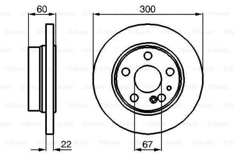 Тормозной диск - BOSCH 0 986 478 566