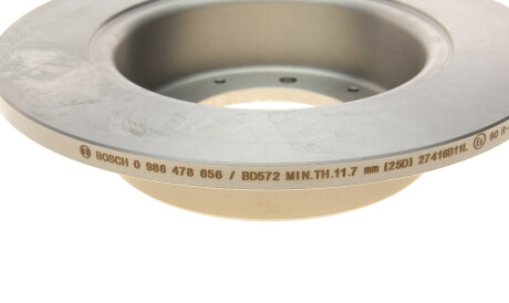 Фото 3 - Гальмівний диск BOSCH 0 986 478 656 (0986478656)