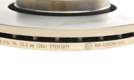 Фото 3 - Тормозной диск BOSCH 0 986 478 743 (0986478743)