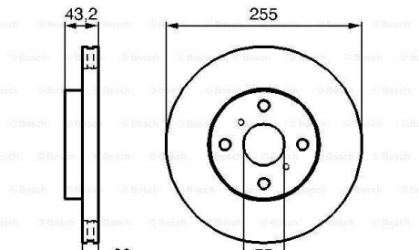Фото 6 - Тормозной диск BOSCH 0986479012