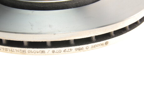 Фото 3 - Гальмівний диск BOSCH 0 986 479 078 (0986479078)