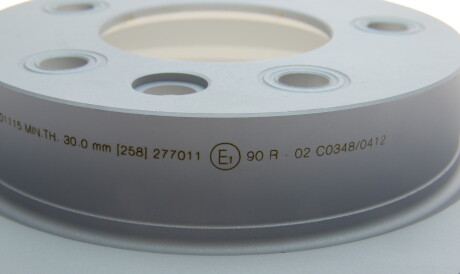 Фото 3 - Тормозной диск BOSCH 0 986 479 250 (0986479250)