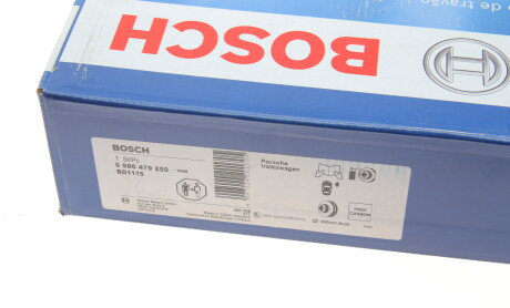 Фото 7 - Тормозной диск BOSCH 0 986 479 250 (0986479250)