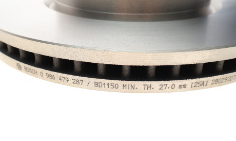 Фото 3 - Тормозной диск BOSCH 0 986 479 287 (0986479287)