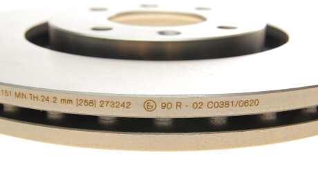 Фото 3 - Гальмівний диск BOSCH 0 986 479 288 (0986479288)