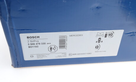 Фото 6 - Тормозной диск BOSCH 0 986 479 330 (0986479330)