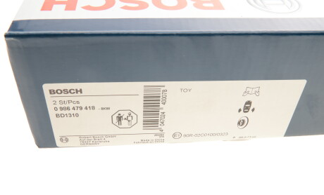 Фото 6 - Тормозной диск BOSCH 0 986 479 418 (0986479418)
